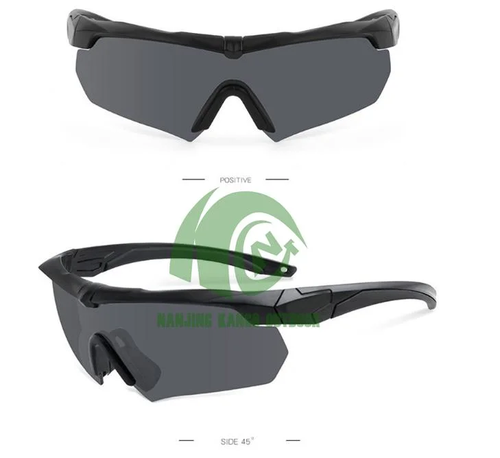 Kango Anti Fog Shooting Glasses Eye Protection with Clear Vision Scratch UV Resistant Clear Lens Eyewear Safety Glasses