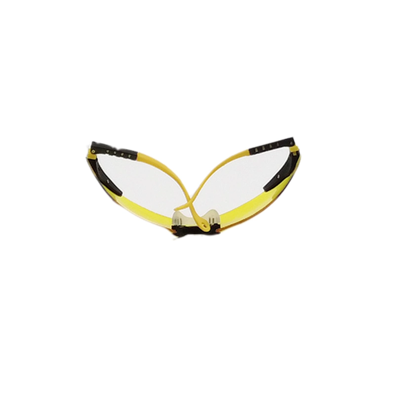 Yellow Lens PC Material Protective Eyewear Safety Goggles Work Glasses