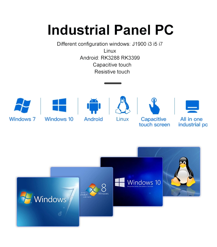 24inch Industrial Touch All-in-One PC Windows 10OS