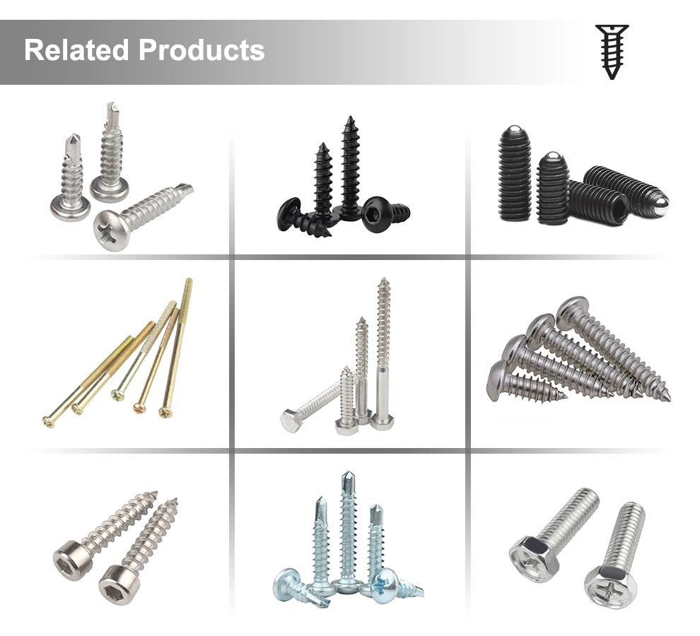 Carbon Steel Countersunk Head Internal Hexagonal Screw GB5783-86