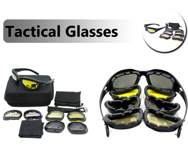 Ballistics Gafas Tactical C5 Goggles Wholesale Custom Tactical Ballistic Goggles Eyeglasses Changeable Lens