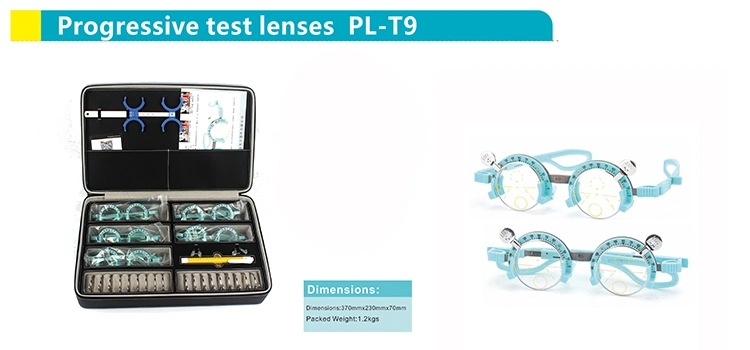 Optometry Products Progressive Test Lenses Pl-T9