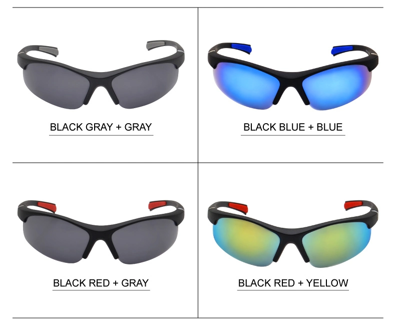 Anlorr 9012 Cycling Glasses Goggles Mens Photochromic Cycling Sunglasses Polarized Driving Glasses