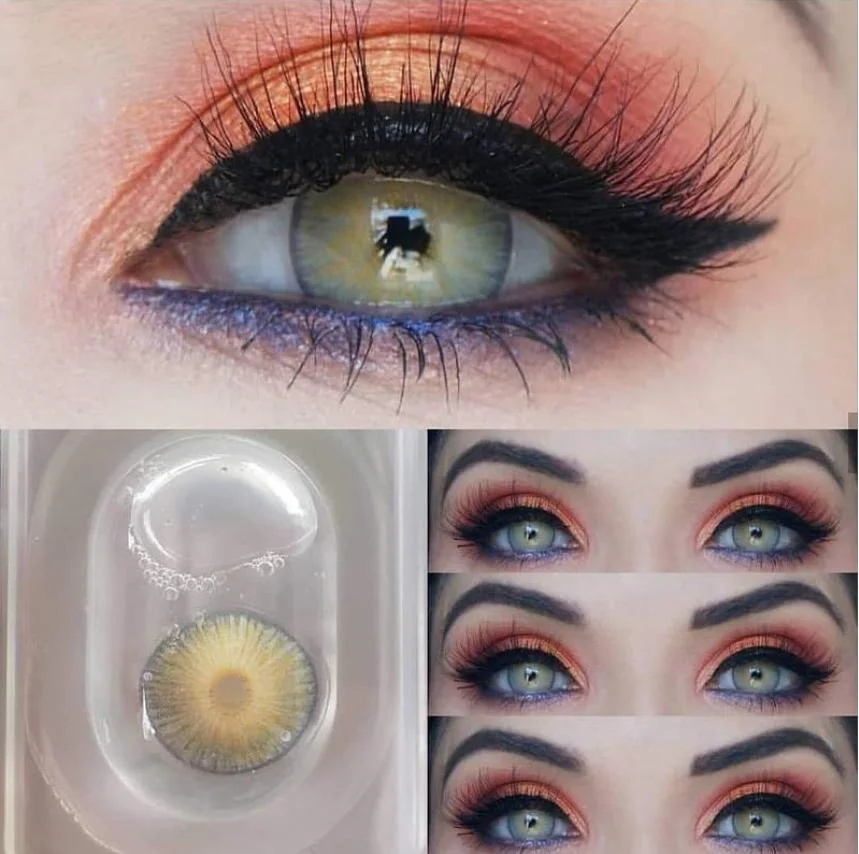 Beautylens Technology Contacts New York Gogh Gray Colored Contact Lenses Whole Sale Cosmetic Color Contact Lens