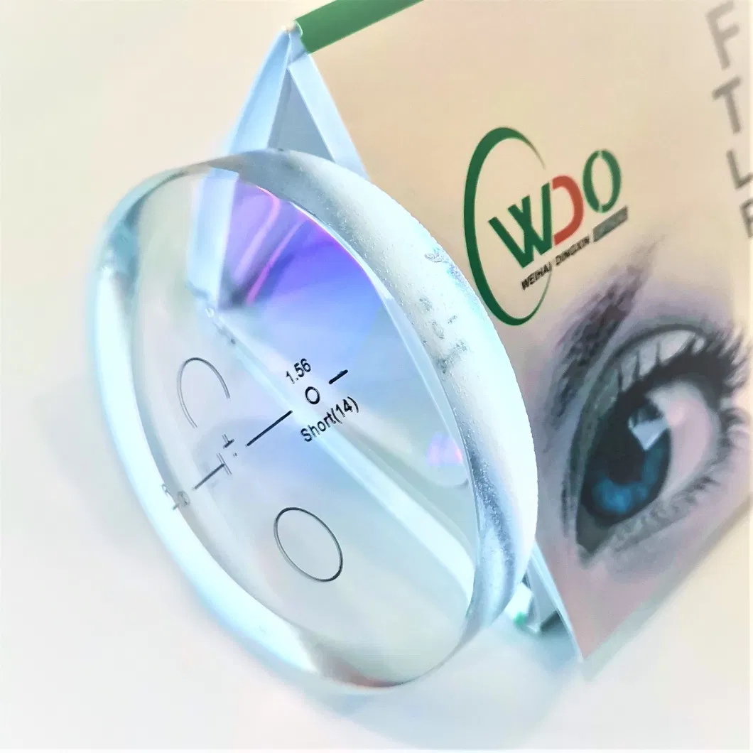 Reading 1.56 Progressive Blue Cut Hmc Eye Optical Lens Spectacle Lens