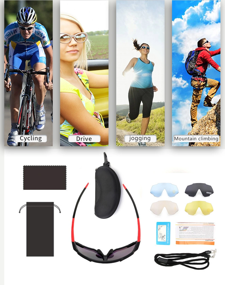 Sports Sunglasses Under 250 Cycle Glasses with Interchangeable Lenses