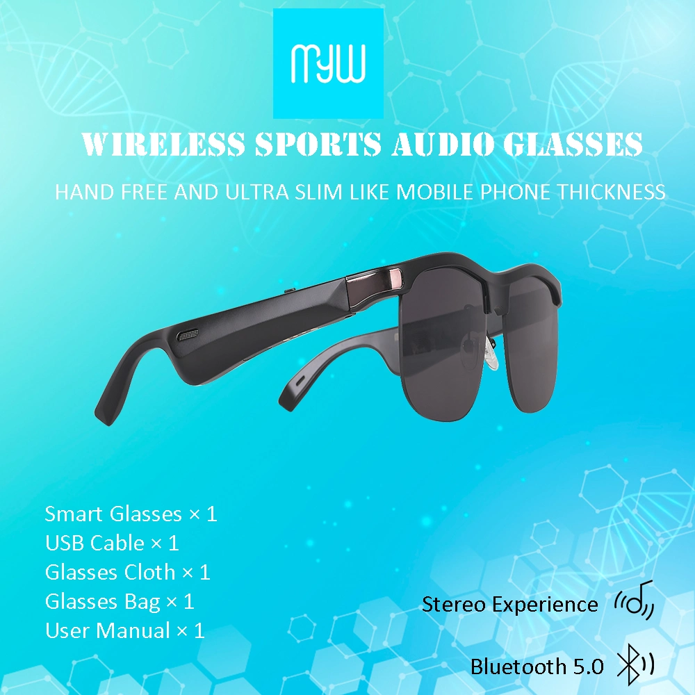 High Quality Bluetooth Sport Optical Glasses Unisex Photochromic Glasses Anti Blue Light Blocking Bluetooth Glasses