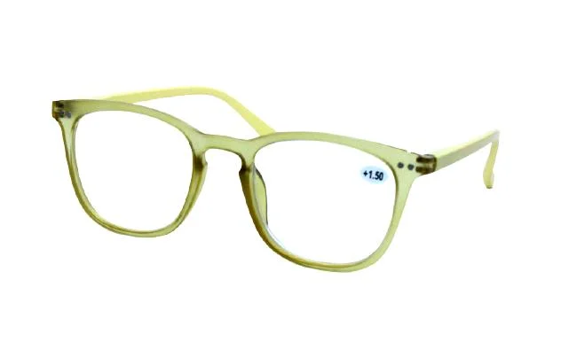 Translucent Multicolor Round Clear Lens Women Men Reading Glasses