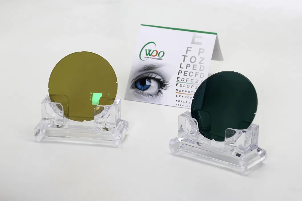 Semi Finished Sunlens Lenses 1.499 Cr39 UC Uncoated Polarized Green Grey Brown Optical Lens
