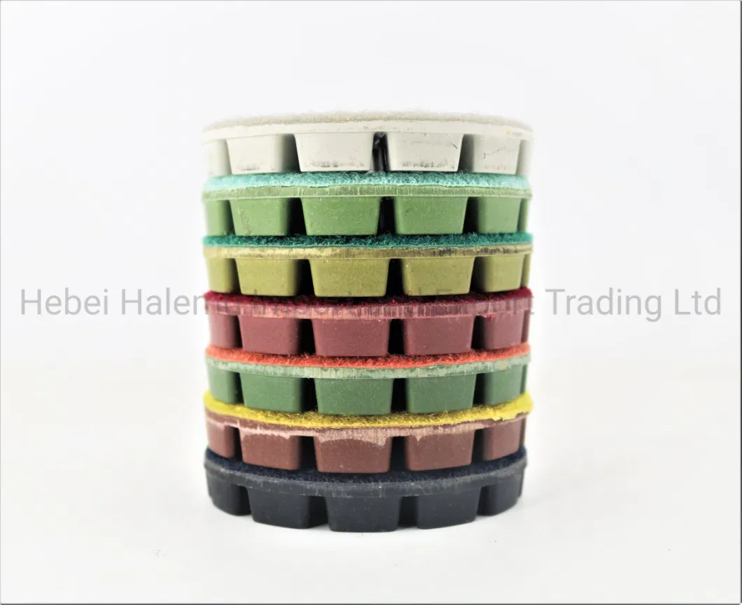 Abrasive Flexible Pucks Hybrid Resin Metal Bond Transition Diamond