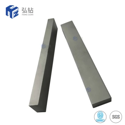 K10 K20 K30 Tungsten Carbide Flat Bar Paper Wood Fiber Cloth Cutting Cemented Carbide Strip