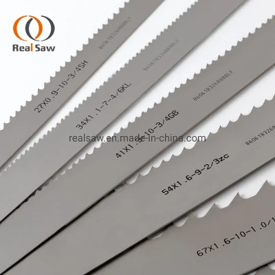 Tungsten Carbide Tipped Bandsaw Blades for Cutting Hard Steel