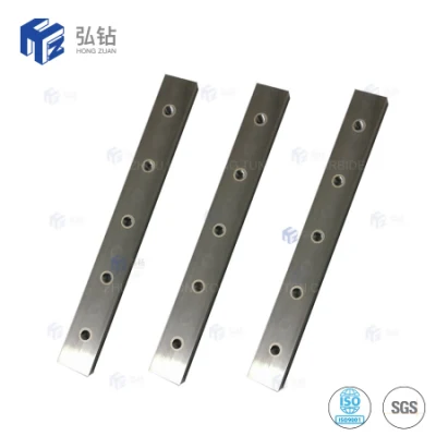 K10 K20 K30 Tungsten Carbide Flat Bar Paper Wood Fiber Cloth Cutting Cemented Carbide Strip