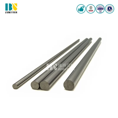 H6 Polished Solid Carbide Rods, Tungsten Cemented Carbide Rod for Endmills