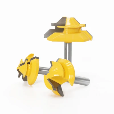 45 Degree Lock Miter Router Bits Woodworking Milling Cutter Tungsten Carbide Insert CNC Machine Tool Hand Wood Cutting Wholesale Cheap Turning Tools Factory