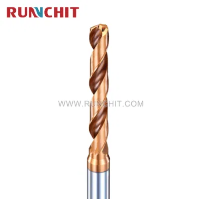 China Factory HRC52 Tungsten Carbide Drills Solid Carbide Twist Drills Aiticrn Coating for Steel (NHKB148)