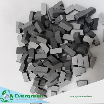 China Manufacturer High Quality D Type Tungsten Carbide Cutting Brazed Carbite Tips