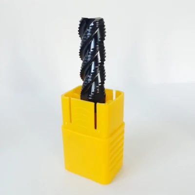 Factory Solid Carbide Tungsten 3 Flutes Roughing Cutting Tools for CNC Machine