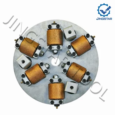 Bush Hammer China Tungsten Carbide Diamond Roller Diamond Bush Hammer Tool Disk Wheel for Bush Hammer Surface Long Life