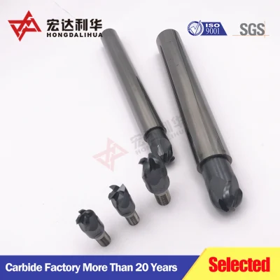 Carbide Anti Vibration Milling Shank Bar with One Straight Coolant Hole
