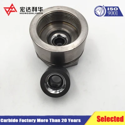 Yg8 Tungsten Carbide Blank Nibs and Finished Wire Drawing Dies with Steel Case
