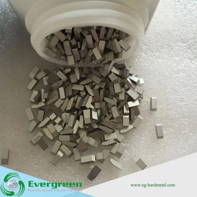 Factory Direct Sale Easy Brazing Yg6 Yg8 K10 K20 Tct Cemented Tungsten Carbide Saw Tips Teeth for Tipped Hole Band Saw Blade