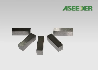 Tungsten Cemented Carbide Rectangle Bars or Blocks Strips K10 for Cutting