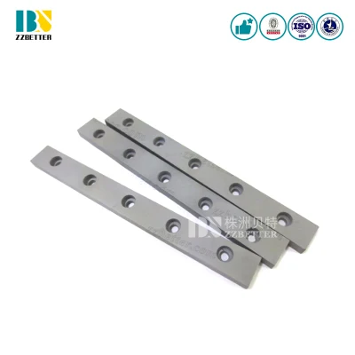 Cemented Carbide Strips Tungsten Carbide Strips with Holes for Wood Cutting Tools