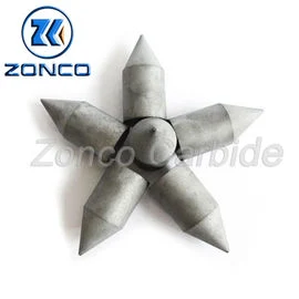 Manufacturer Customized High Hardness Cemented Tungsten Carbide Button for Mining Increase Life Time