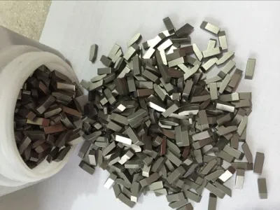 Cemented Carbide Circular Blades Saw Tips for Cutting Wood in Super Quality Wear Parts-Knives
