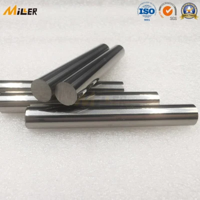 Fine Ground Tungsten Carbide Solid Rod 8mmx60mm H6 Tolerance with Excellent Wear Resistance