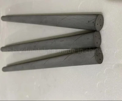Blank Carbide Rod Tungsten Bar with Coolant Sraight or Helical Holes