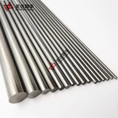 Diameter 3 to 32X330 mm Tungsten Round Bar with Two Straight Holes