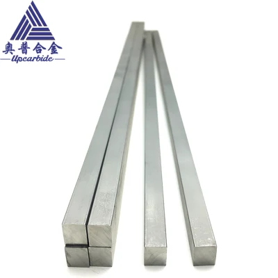 Single and Double Chamfer Can Be Customized High Quality Tungsten Carbide Strip Yg8 10mm*10mm*330mm