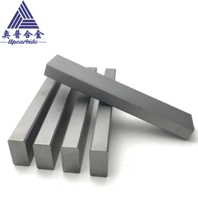 Single and Double Chamfer Can Be Customized High Quality Tungsten Carbide Strip Yg8 10mm*10mm*330mm