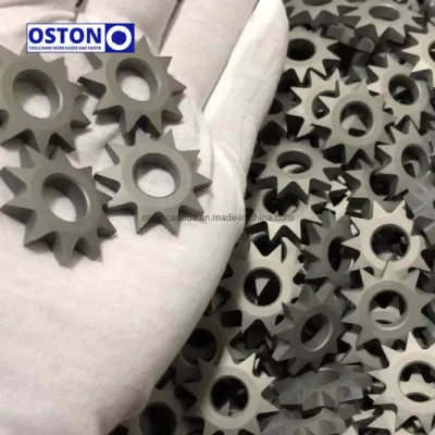 Tungsten Carbide Milling Wheels for Knurling Bush Hammer Roller Plates