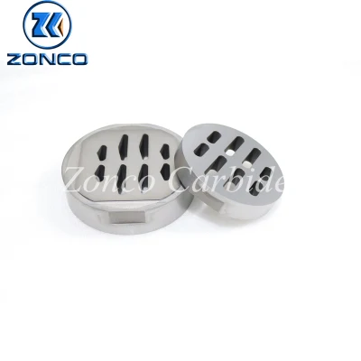 Yg6/Yg8/Yg10 Tungsten Carbide Wear Parts Plate Trim Valve for Chemical Industry