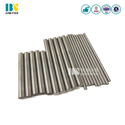 H6 Polished Solid Carbide Rods, Tungsten Cemented Carbide Rod for Endmills