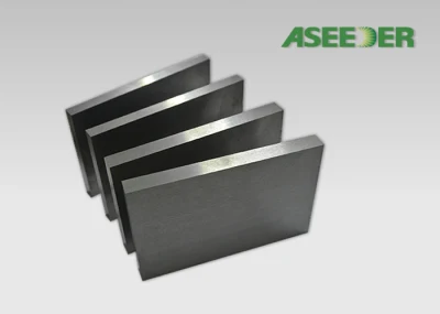 Tungsten Cemented Carbide Rectangle Bars or Blocks Strips K10 for Cutting