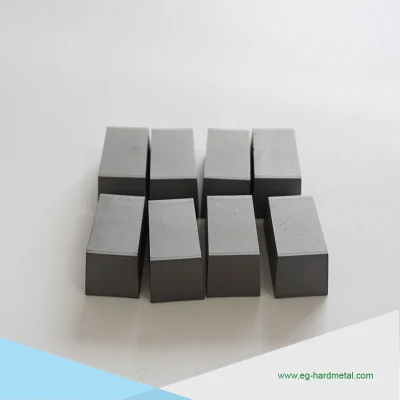 Yg6 Cemented Tungsten Carbide Brazed Tips Welding Tips for Cutting Tool