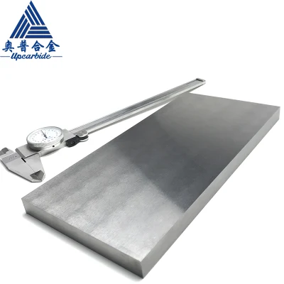 Hip Sintered Tungsten Carbide Wear Resistant Plate Tungsten Carbide Sheet Plate 250*120*15mm Carbide Wear Block