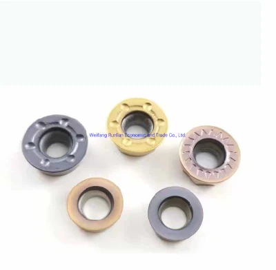 CNC Cemented Milling Inserts Carbide Cutting Tools for Face Milling