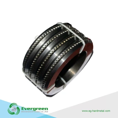 Hip Sintered Yg15 Tungsten Carbide Rolls for Producing Ribbed Wire and Bars