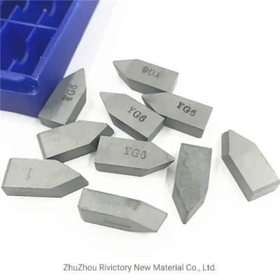 C120 Yg8 Carbide Brazed Insert Cemented Carbide Brazing Tips for Tungsten Carbide Tipped Tool