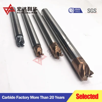 Carbide Anti Vibration Milling Shank Bar with One Straight Coolant Hole