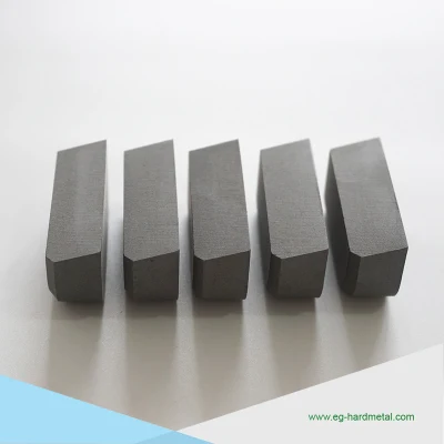 Yg6 Cemented Tungsten Carbide Brazed Tips Welding Tips for Cutting Tool