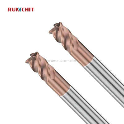 High Quality HRC45-70 Hardness Steel CNC Cutting Tools Machine End Milling Cutter for Mindustry Industry Materials High Die Industry (NRBI0805)
