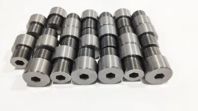 OEM Customized Shaped China Factory High Hardness and Resistance Cemented Alloy Tungsten Carbide Sandblast Oil Nozzle for Oil Gas Industry