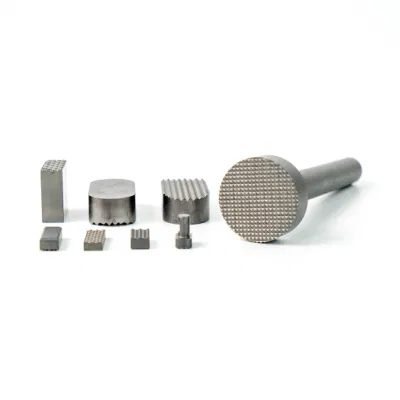 OEM Customized Tungsten Cemented Carbide Gripper Inserts Are Welded Into The Steel Jaws as Chuck Jaw for Gripping Drill Rods Used in Diamond Drilling Industry