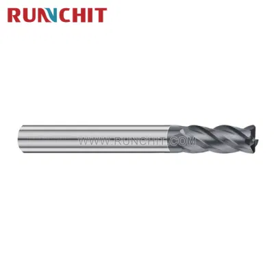 High Precision CNC 2/4 Flute Tungsten Solid Carbide End Mill Cemented Carbide Solid Carbide Tool for Steel Metal Cutting (DRBI1230)